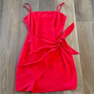Amanda Uprichard Red Dress XS